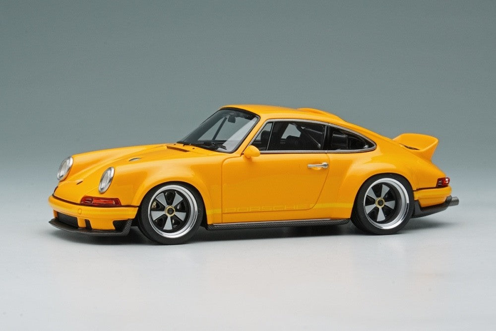 EIDOLON EM427T 1/43 Singer Porsche 911 DLS Restomod Speed Yellow