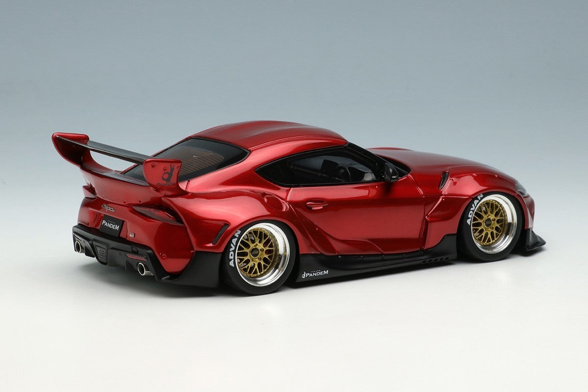 Make Up EIDOLON RB006B 1/43 Toyota Pandem GR Supra Ver1 Candy Red 2019
