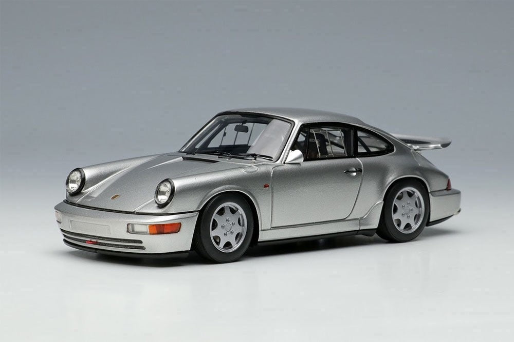 Make Up VISION VM164D 1/43 Porsche 911 964 Carrera 4 Lightweight 1990 Silver