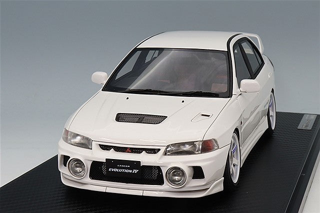 Ignition Model IG3782 1/18 Mitsubishi Lancer Evo IV CN9A White Resin