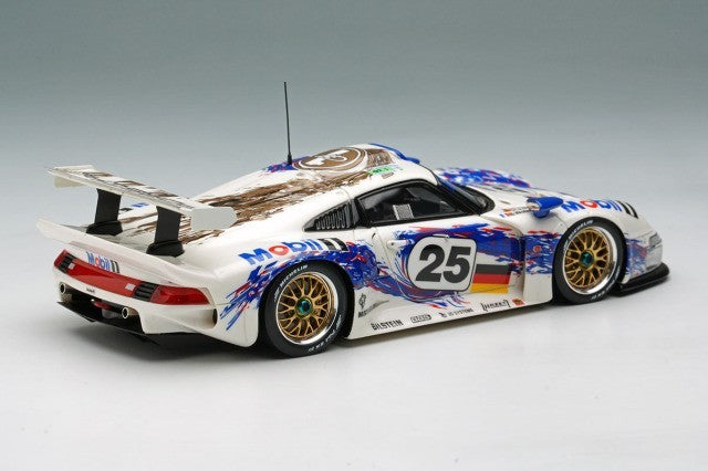 EIDOLON EM328A 1/43 Porsche 911 GT1 Le Mans 1996 No.25 2nd Place