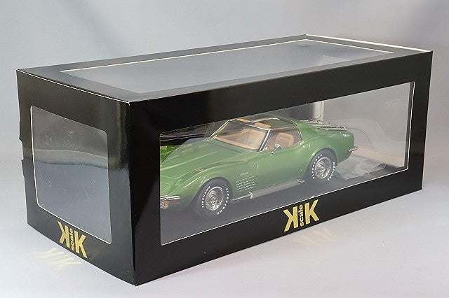 KK Scale KKDC181221 1/18 Chevrolet Corvette C3 1972 Light Green