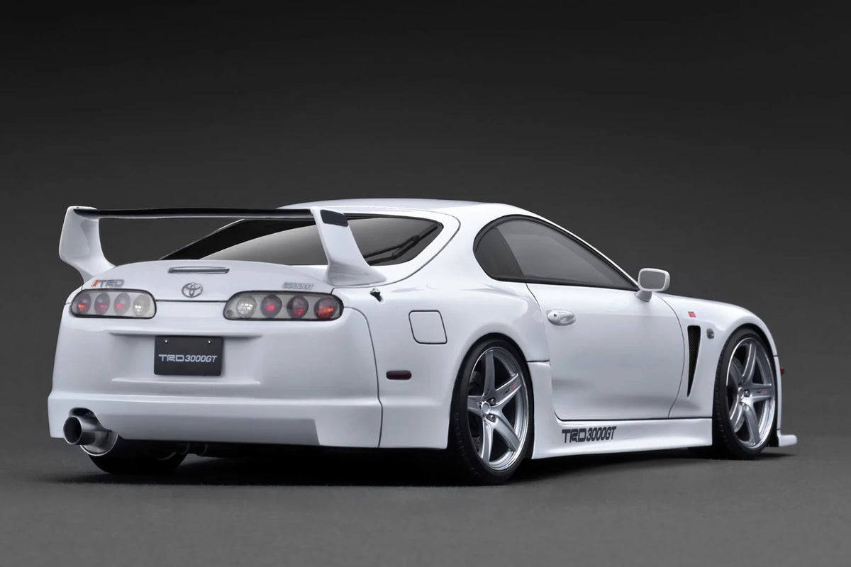 Ignition Model IG3598 1/18 Toyota Supra A80 TRD 3000GT White Resin