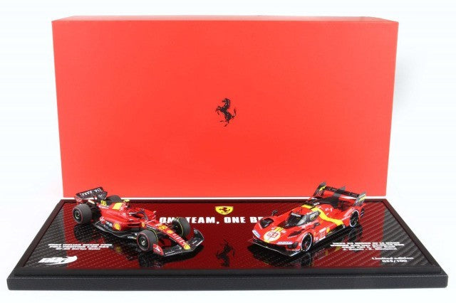 BBR EX56 1/43 Ferrari 499P LM 2023 Winner & SF-23 Italy GP Monza Limited 100pcs