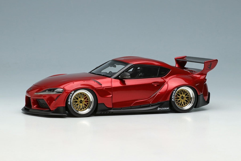 Make Up EIDOLON RB006B 1/43 Toyota Pandem GR Supra Ver1 Candy Red 2019