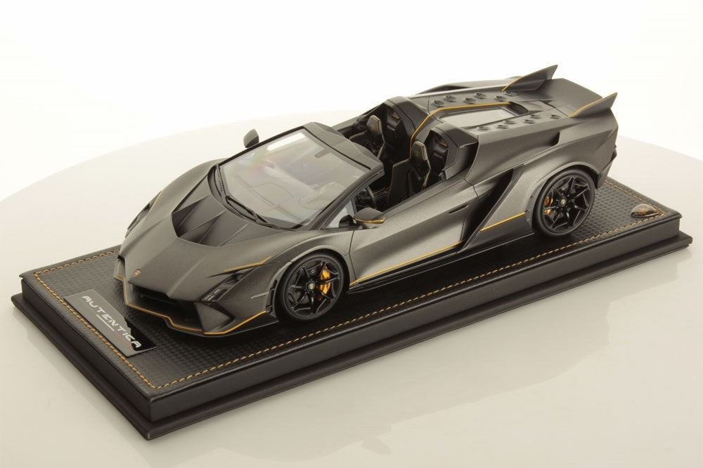 MR Collection LAMBO060A 1/18 Lamborghini Autentica Grigio Titans Resin Ltd 399pc