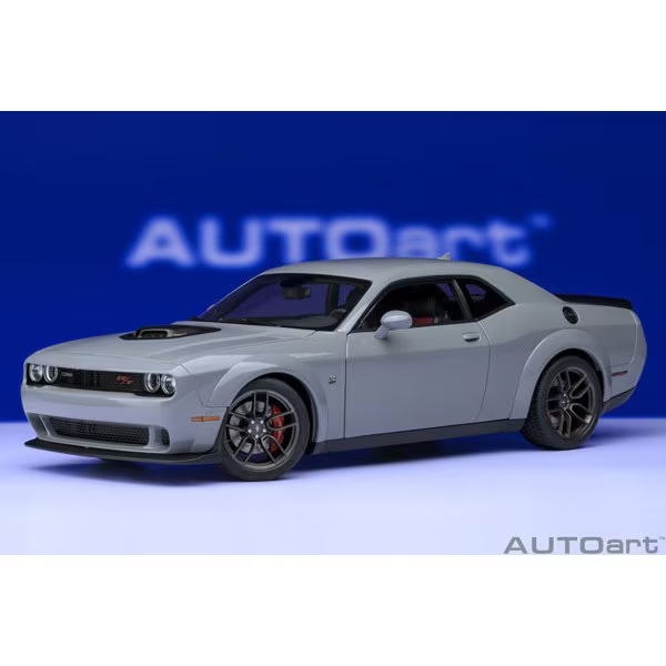 AUTOart 71774 1/18 Dodge Challenger R/T Scat Pack Widebody 2022 “Smoke Show”