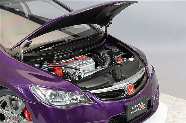 MOTORHELIX FS-M85407 1/18 Honda Civic Type R FD2 2007 Violet