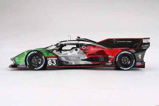 Top Speed TS0683 1/18 Lamborghini SC63 2025 Daytona 24H #63 Squadra Corse Resin