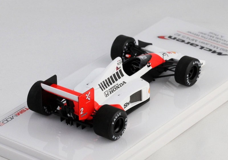 TSM Model TSM154337 1/43 McLaren Honda MP4/5 #2 1989 British GP Winner Prost Res