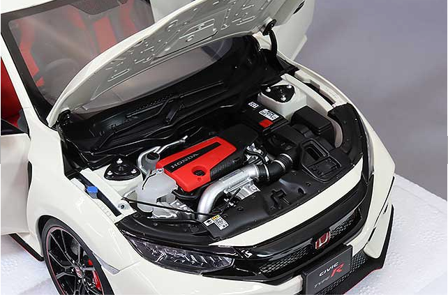 AUTOart 73220 1/18 Honda Civic Type R FK8 2021 Championship White