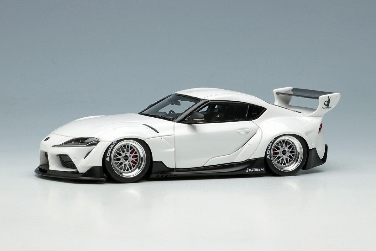 Make Up EIDOLON RB006A 1/43 Toyota Pandem GR Supra Ver1 White 2019