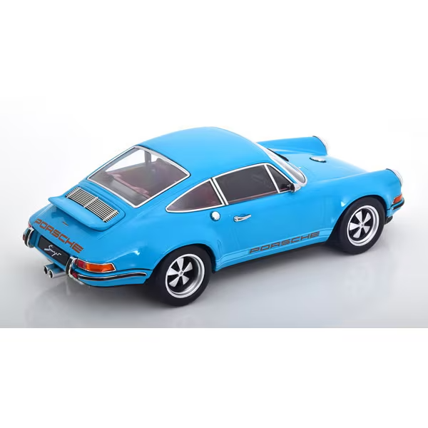 KK scale KKDC180445 1/18 Singer 911 Coupe Turquoise Blue Die-cast