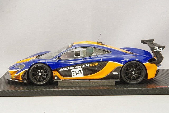 TSM TSM181008R 1/18 McLaren P1 GTR Blue Orange