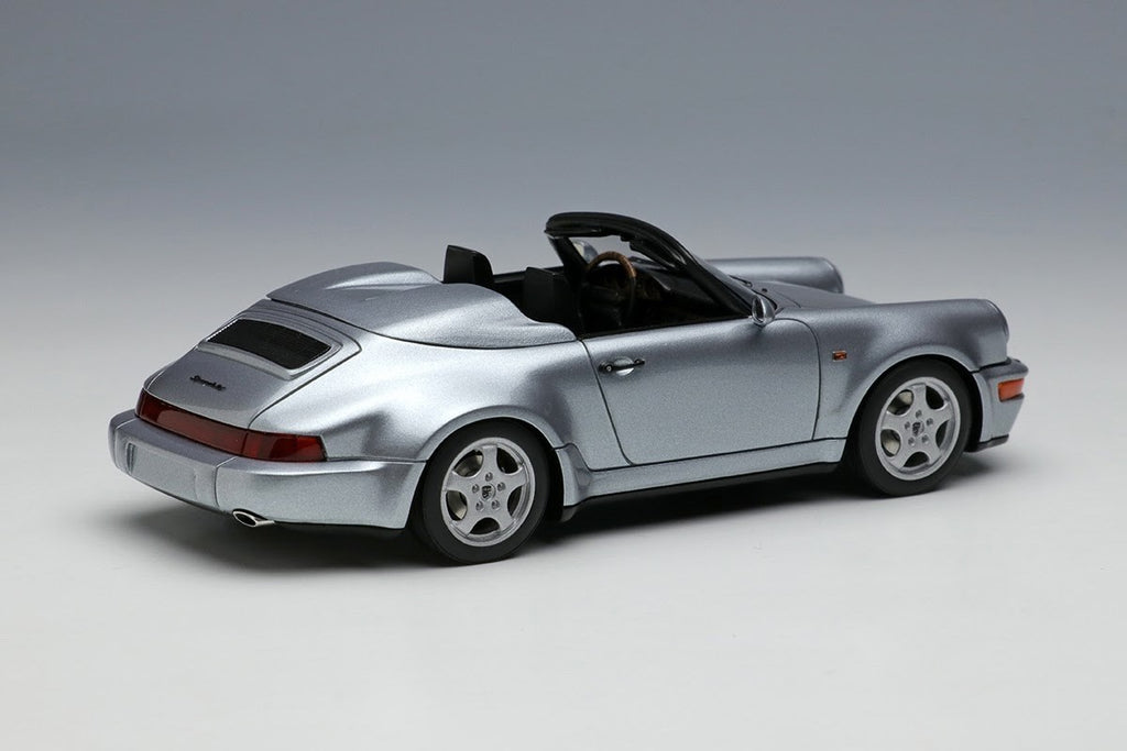 Make Up EIDOLON VM166A 1/43 Porsche 911 964 Speedster Polar Silver Finish 1993
