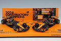 Minichamps MC532240481 1/43 McLaren MCL38 2024 2-Car Set