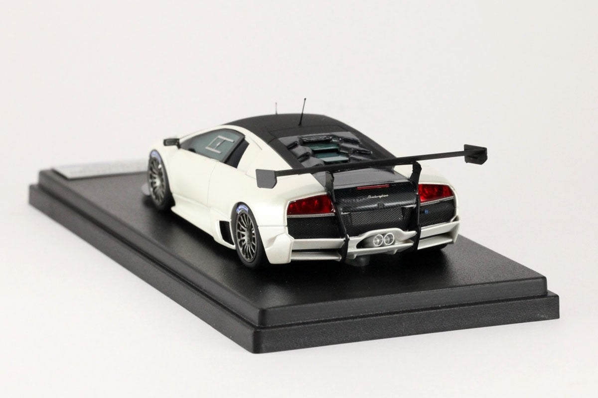 Looksmart LS379D 1/43 Lamborghini Murcielago LP670-4 SV 2009 Pearl White Ltd 25