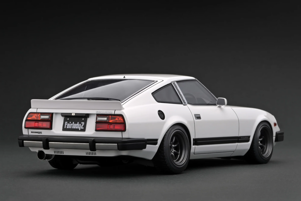 Ignition Model IG3524 1/18 Nissan Fairlady Z S130 280ZX Watanabe White Resin