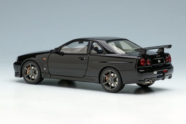 Make Up EIDOLON EM461E 1/43 Nissan Skyline GT-R BNR34 Black Pearl 1999