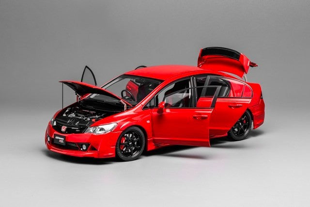 MOTORHELIX FS-M85415 1/18 Honda Civic Type R FD2 MUGEN RR Milano Red