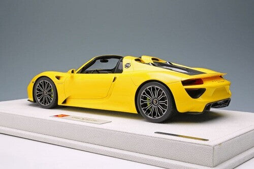 1:18 Porsche 918 Spyder Racing Yellow - EIDOLON EML045E