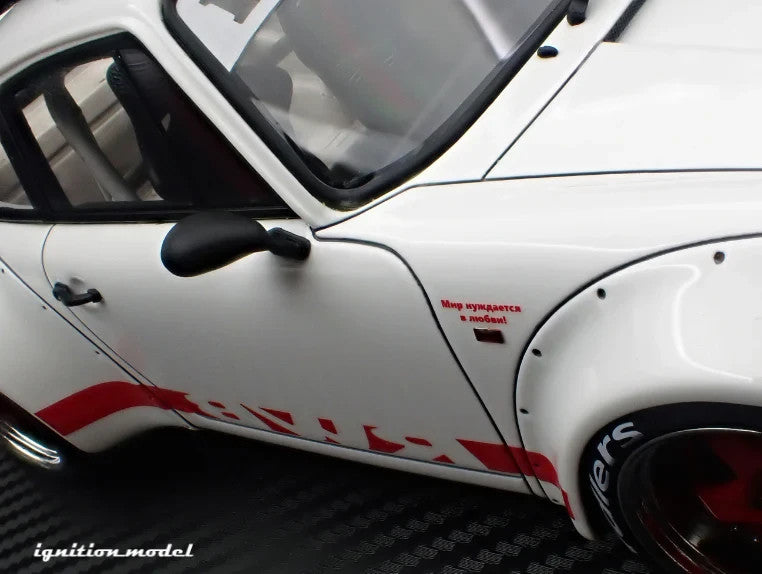 Ignition model IG3880 1/18 RWB Backdate White