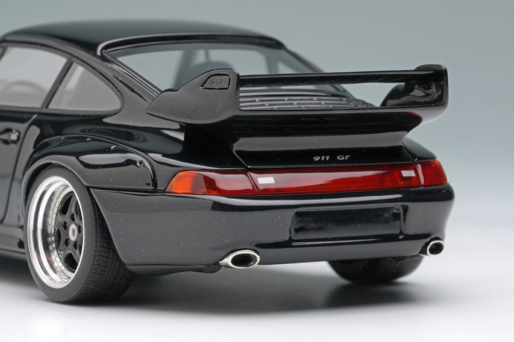 Make Up VISION VM114J 1/43 Porsche 911 993 GT2 Street 1996 Black Resin