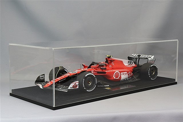 Looksmart LS18F1050 1/18 Ferrari SF-23 F1 Las Vegas GP 2023 #55 Sainz Jr