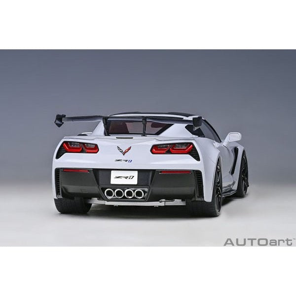 AUTOart 71277 1/18 Chevrolet Corvette C7 ZR1 Gray Metallic Die-cast Model Car