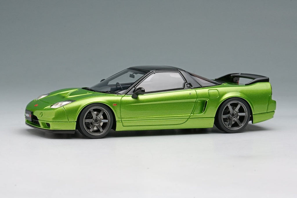 Make Up EIDOLON EM825E 1/43 Honda NSX-R NA2 2002 Lime Green Pearl Resin