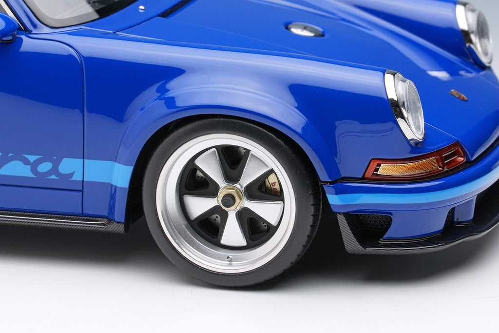 EIDOLON EML018Q 1/18 Singer 911 DLS 2023 Indigo Resin Model Car