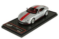 BBR BBRC236CHI 1/43 Ferrari Roma Matt Sunsilver / Red stripe Limited 200pcs