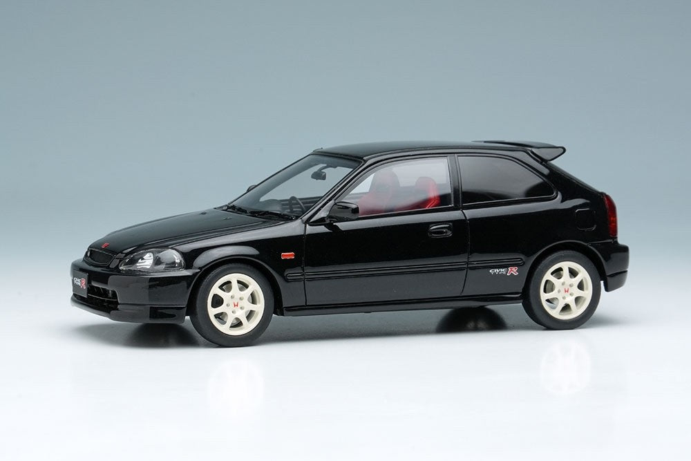 EIDOLON EM480C 1/43 Honda Civic Type R EK9 1997 Starlight Black Pearl Resin