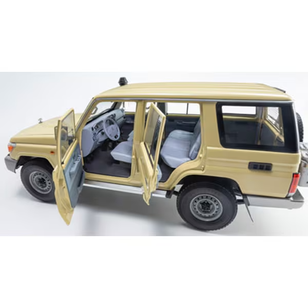 KYOSHO AL870102 1/18 Toyota Land Cruiser 76 2017 Beige Die-Cast Model