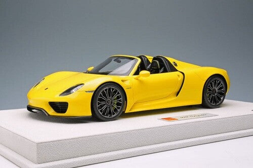 1:18 Porsche 918 Spyder Racing Yellow - EIDOLON EML045E