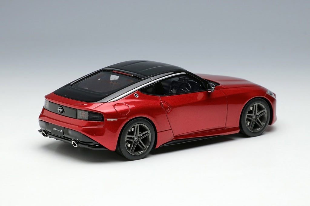 Make Up EIDOLON EM648F 1/43 Nissan Fairlady Z RZ34 Carmine Red/Super Black