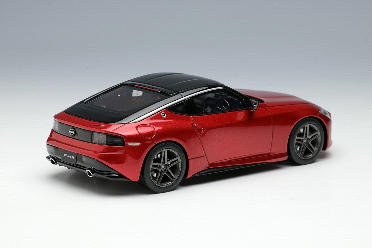 Make Up EIDOLON EM648F 1/43 Nissan Fairlady Z RZ34 Carmine Red/Super Black