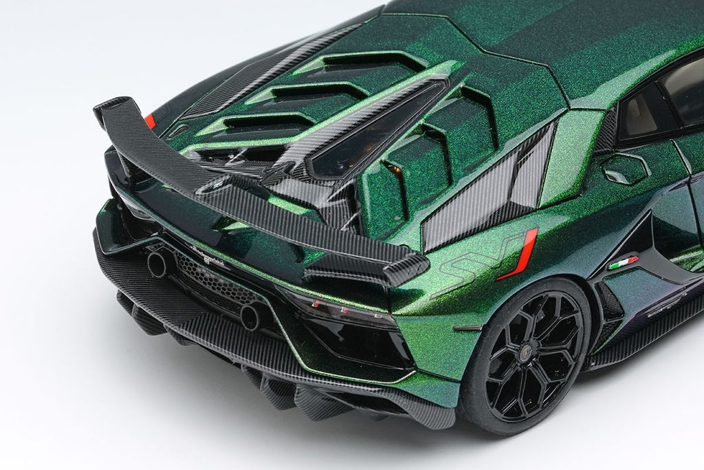 EIDOLON EM438O 1/43 Lamborghini Aventador SVJ 2018 Green Resin Limited 80pcs