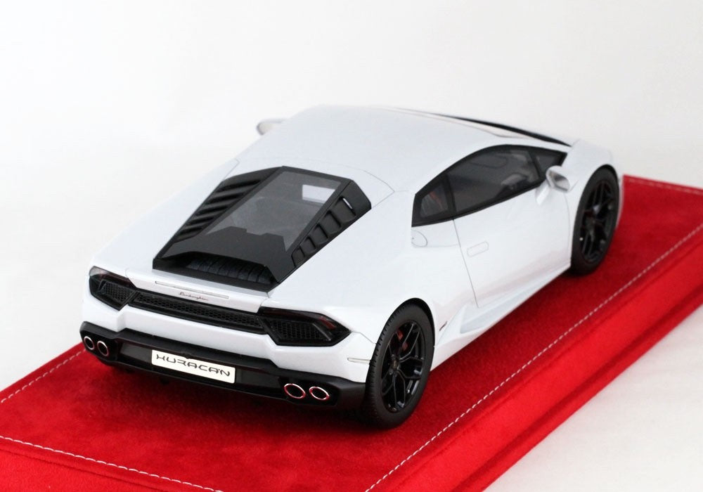 MR Collection LAMBO22B 1/18 Lamborghini Huracan LP580-2 2016 Bianco Icarus White