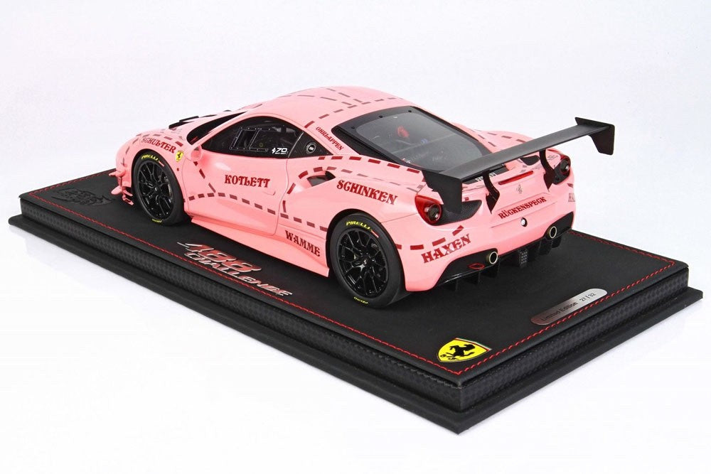 BBR P18195-1V 1/18 Ferrari 488 Challenge 2018 Rolex 24H Daytona Racing Ltd 32pcs