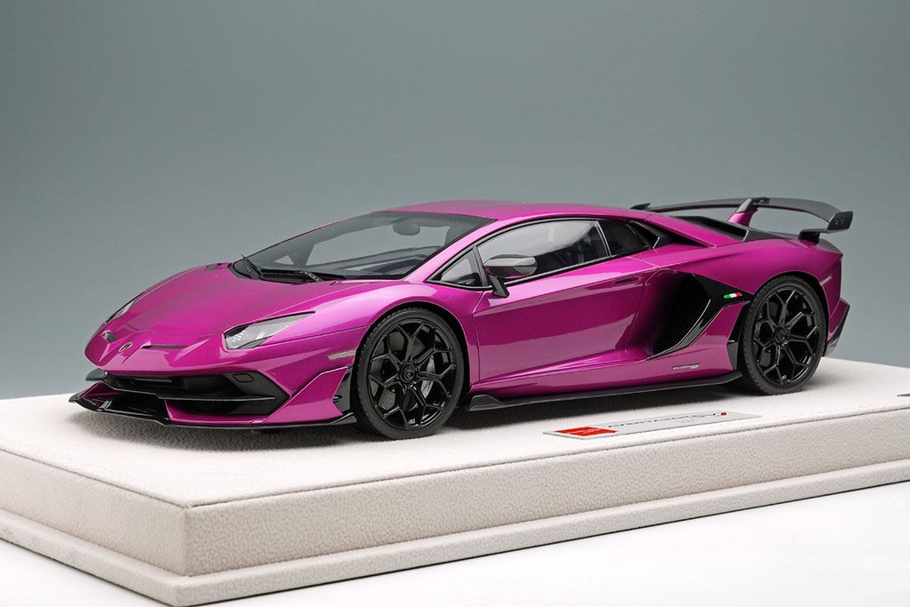 EIDOLON EML025G 1/18 Lamborghini Aventador SVJ 2018 Viola Ashifa Resin Ltd 80pcs
