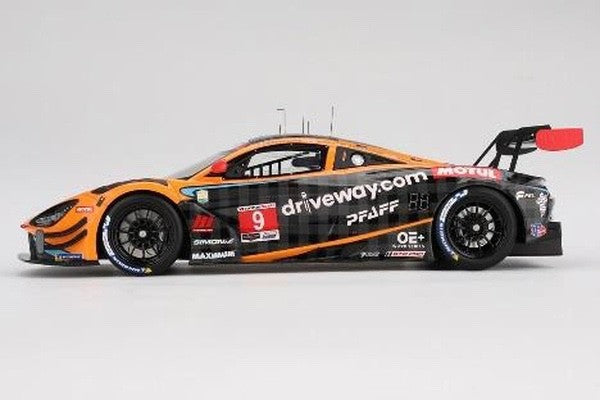 Top Speed TS0562 1/18 McLaren 720S GT3 EVO 2024 Daytona 24H Orange #9 Pfaff