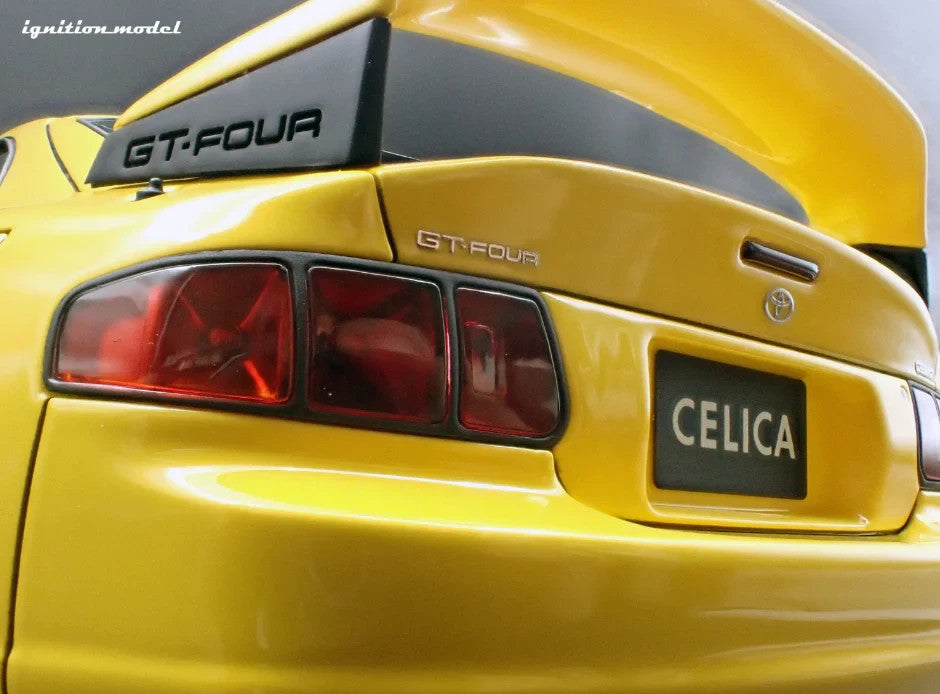 Ignition Model IG3680 1/18 Toyota Celica GT-FOUR ST205 Yellow Resin