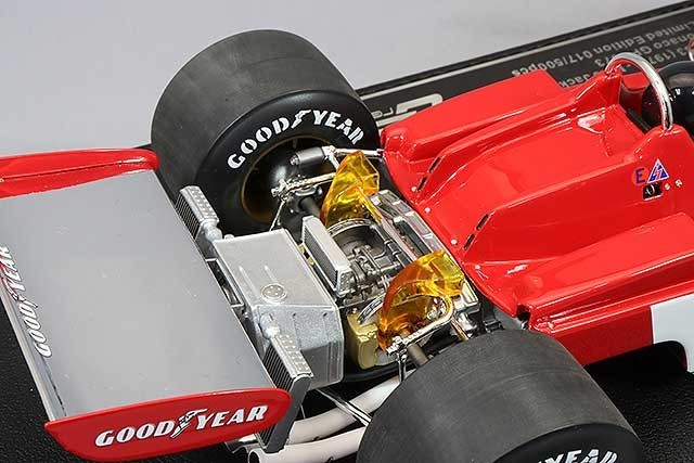 TOPMARQUES GRP170AWD 1/18 Ferrari 312 B3 1973 Monaco #3 Resin