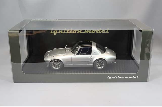 Ignition Model IG3092 1/18 Toyota Sports 800 Nobuhachi Silver Watanabe