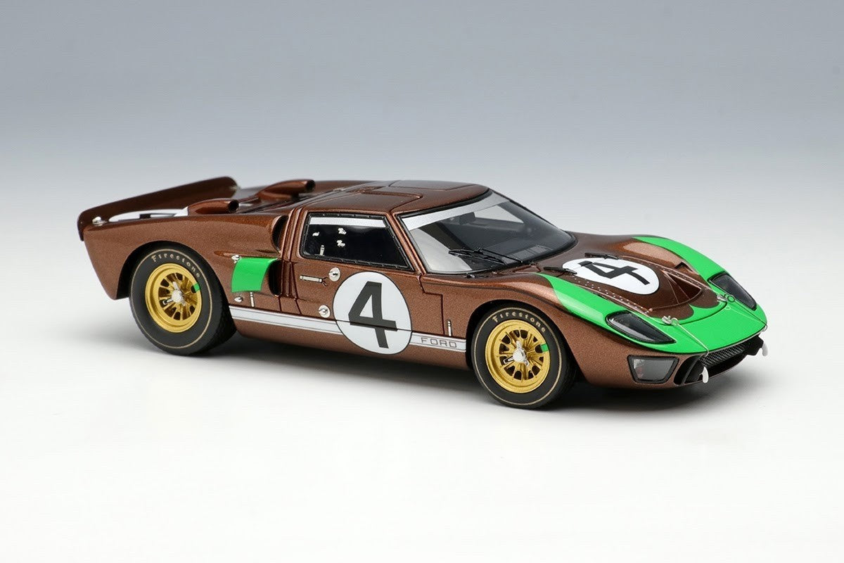 Make Up EIDOLON EM301E 1/43 Ford GT40 Mk.II Holman-Moody 1966 Le Mans 24H #4