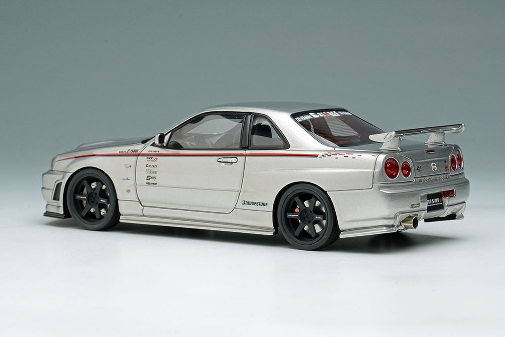 EIDOLON EM792 1/43 NISMO R34 Z-Tune Prototype 2001 Silver Resin