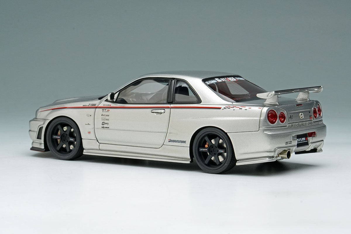 EIDOLON EM792 1/43 NISMO R34 Z-Tune Prototype 2001 Silver Resin