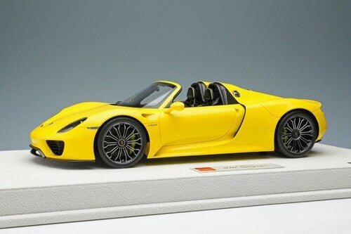 1:18 Porsche 918 Spyder Racing Yellow - EIDOLON EML045E