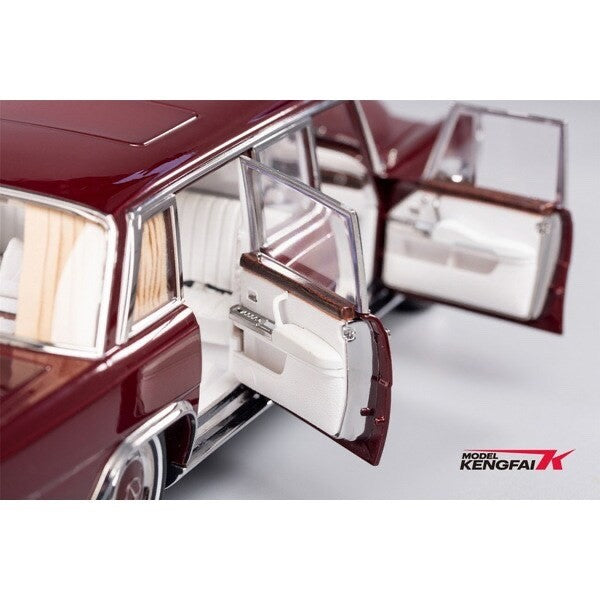 KENGFai TK-KF029-2 1/18 Mercedes-Benz Pullman Pearl Jujube Red Diecast Model Car